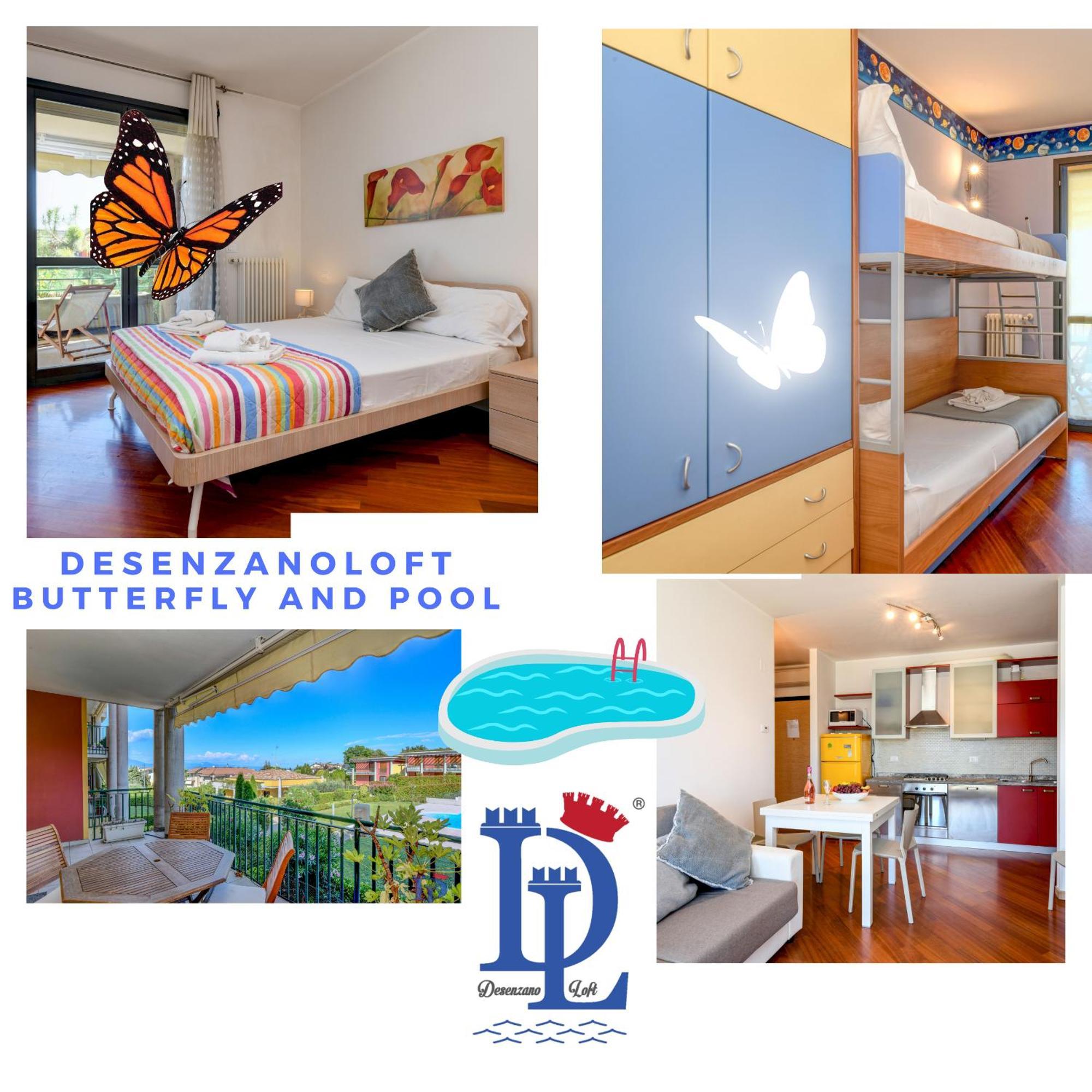 Ferienwohnung DesenzanoLoft Butterfly And Pools Desenzano del Garda Exterior foto